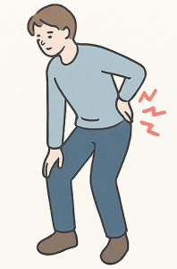 腰痛のイラスト
-